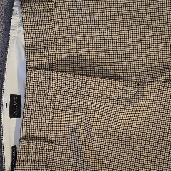 Size 20W Plaid Pants by Talbots - Picture 2 of 9